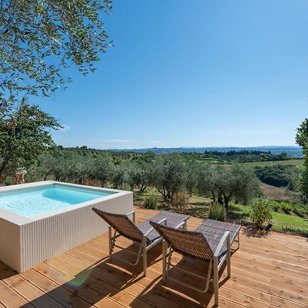Il Leccio - Casa Toscana Il Fienile Gambassi Terme Exteriör bild
