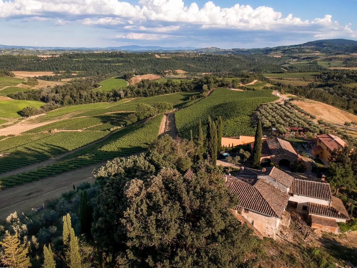 Il Leccio - Casa Toscana Il Fienile Gambassi Terme Exteriör bild