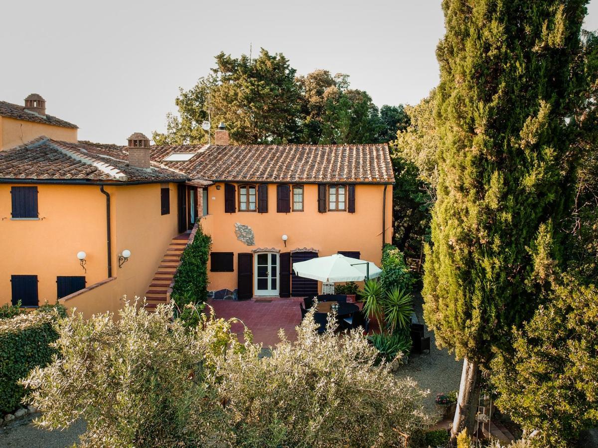 Il Leccio - Casa Toscana Il Fienile Gambassi Terme Exteriör bild