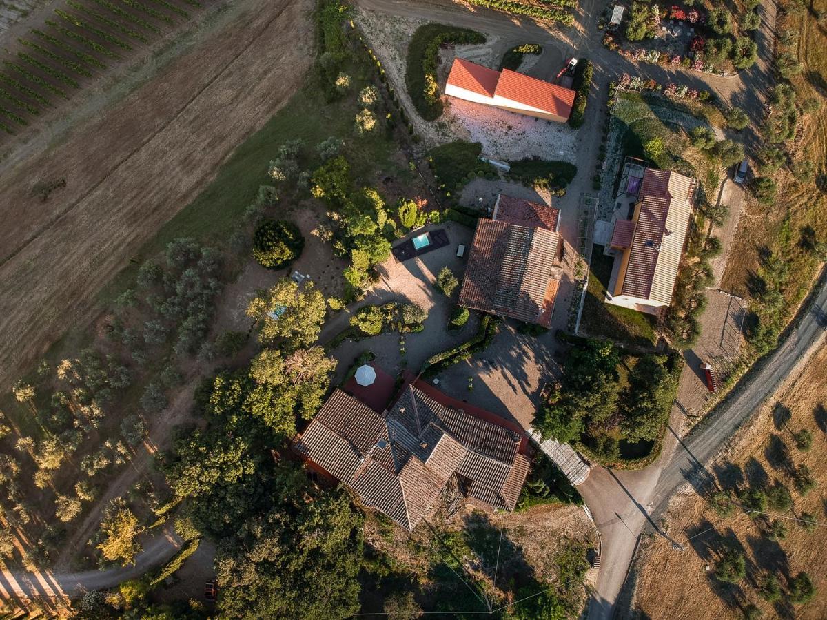 Il Leccio - Casa Toscana Il Fienile Gambassi Terme Exteriör bild