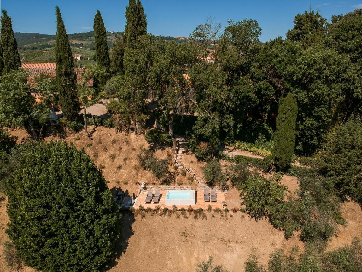 Il Leccio - Casa Toscana Il Fienile Gambassi Terme Exteriör bild