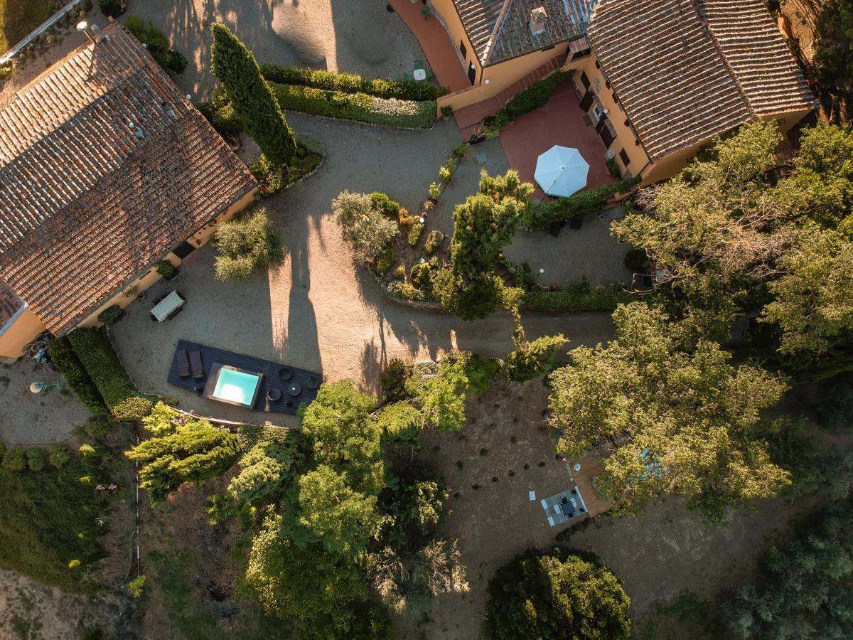 Il Leccio - Casa Toscana Il Fienile Gambassi Terme Exteriör bild